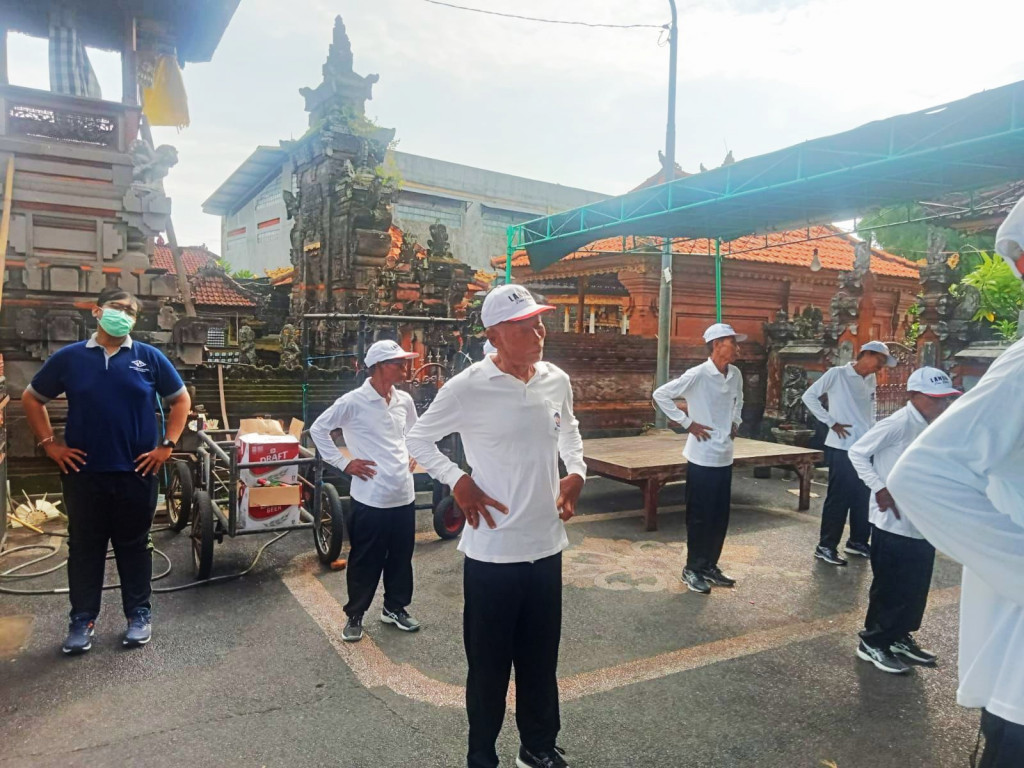Program Rutin Posyandu Lansia di Banjar Dukuh, Desa Dalung
